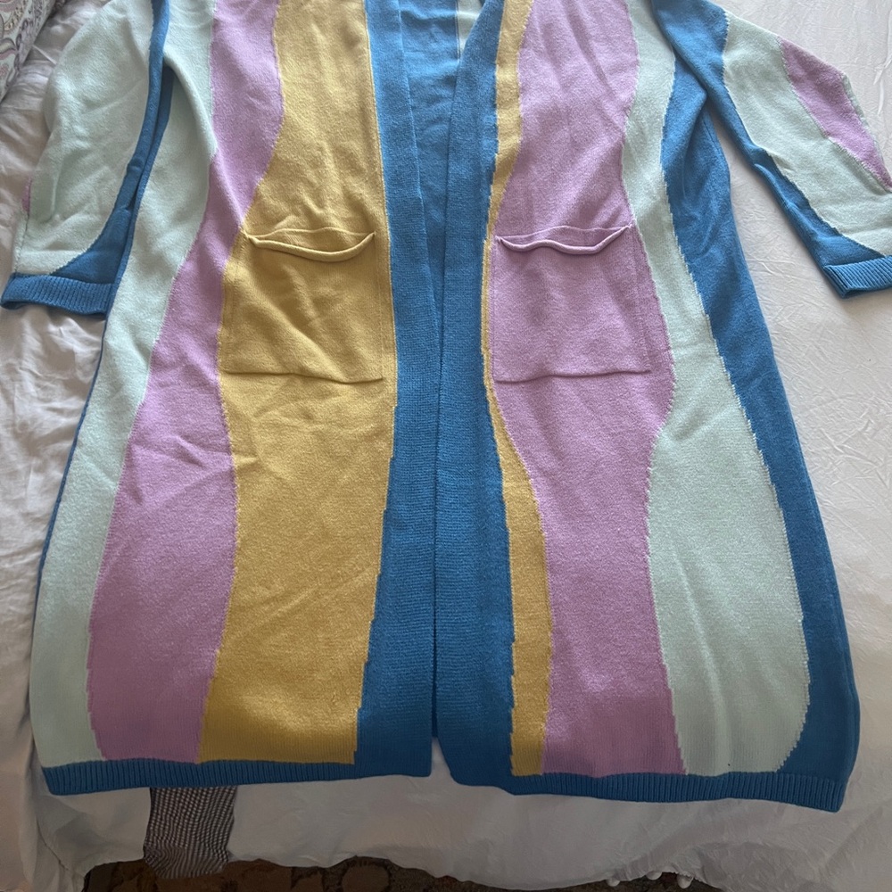 Colorful Women's Full Length Sweater